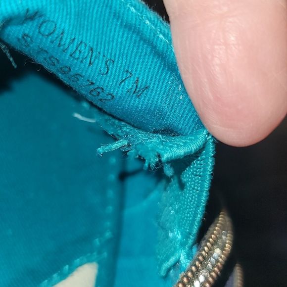 Sperry Top Siders, 7.5 sz. GORGEOUS Turquoise 😍. Comfy an Wicked Awesome! - Picture 5 of 6